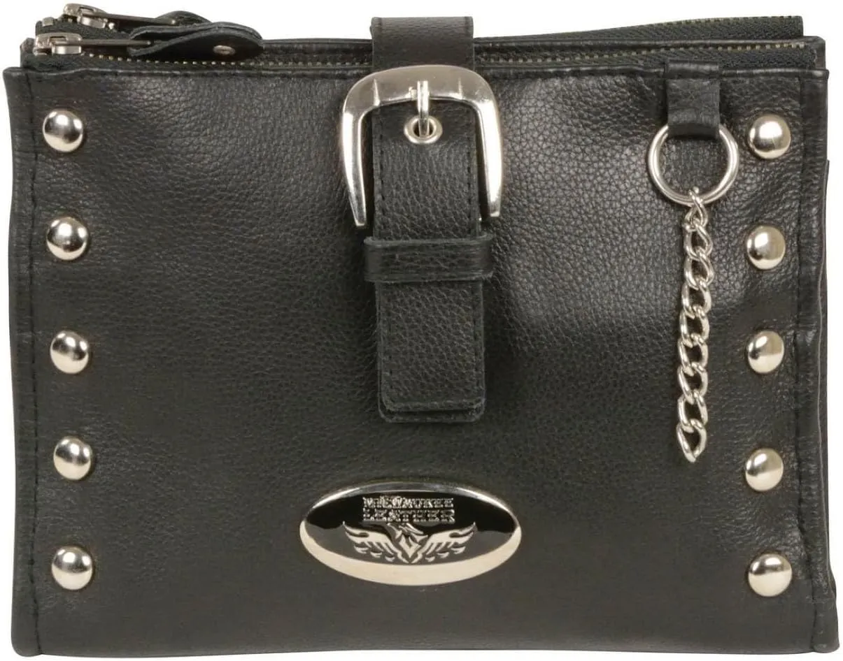 Milwaukee Leather Women's Premium Leather Fashion Shoulder/Waist Bag