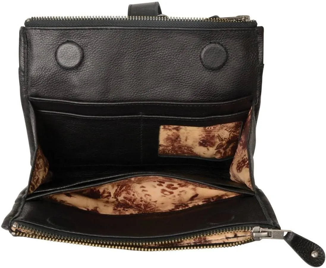 Milwaukee Leather Women's Premium Leather Fashion Shoulder/Waist Bag