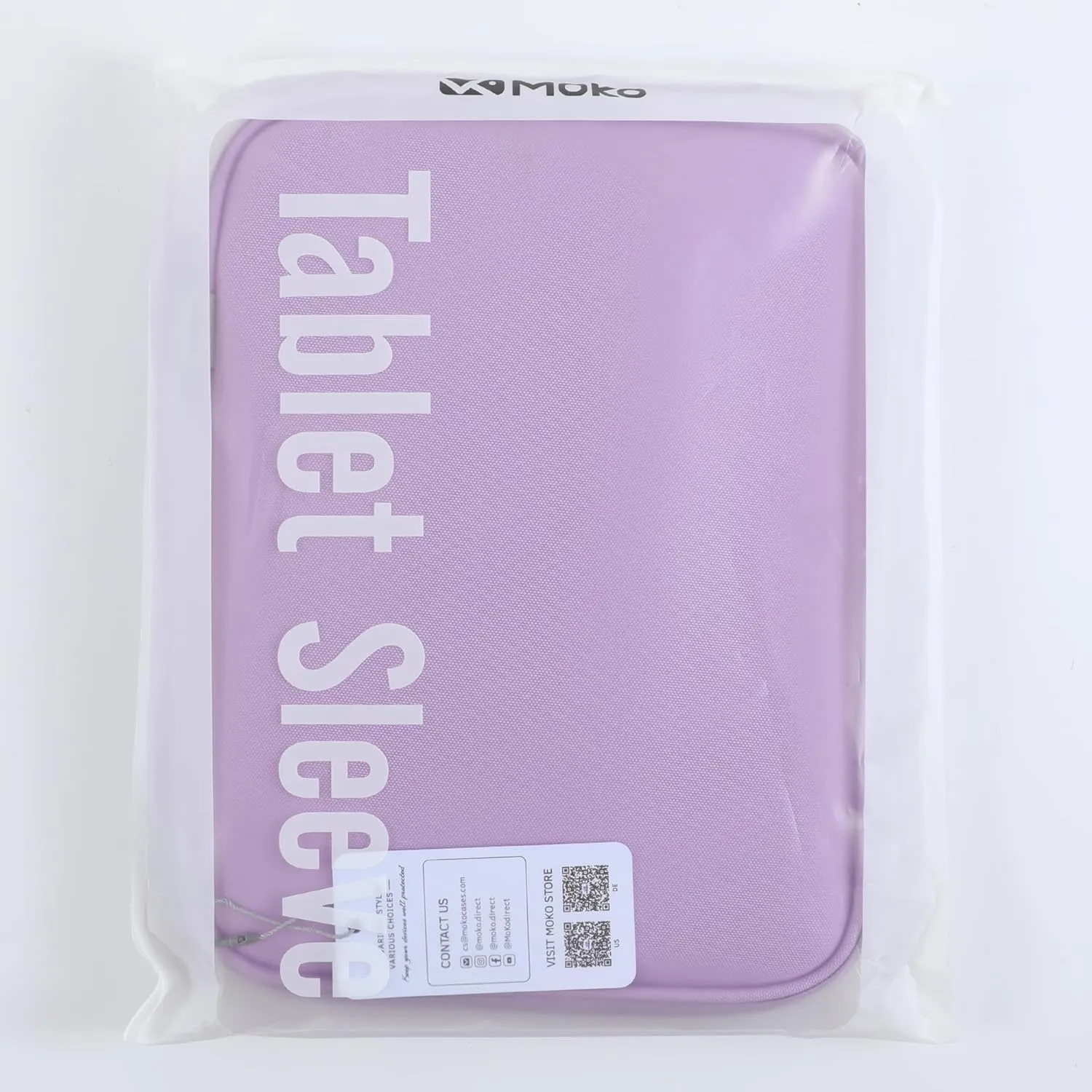 MoKo 9-11 Inch Tablet Sleeve Carrying Case with Handle, Padded Protective Travel Bag for New 11 inch iPad Air M3 2025, iPad A16 11", iPad Pro 11 M4, iPad 10/9/8/7th, Tab S9/S8 11, Purple