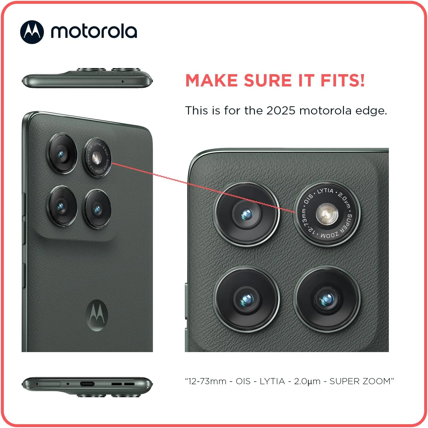 Motorola Edge (2025) Dusk Blue Protective Case - Precision fit, Stylish Shock Absorbing Phone Case