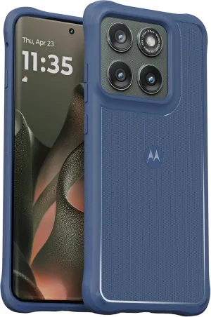 Motorola Edge (2025) Dusk Blue Protective Case - Precision fit, Stylish Shock Absorbing Phone Case