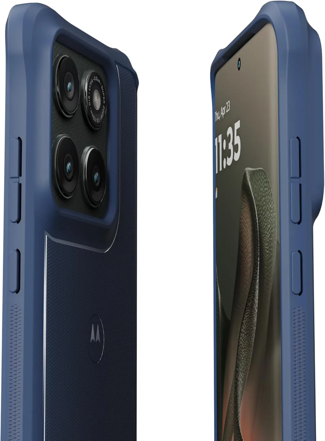 Motorola Edge (2025) Dusk Blue Protective Case - Precision fit, Stylish Shock Absorbing Phone Case