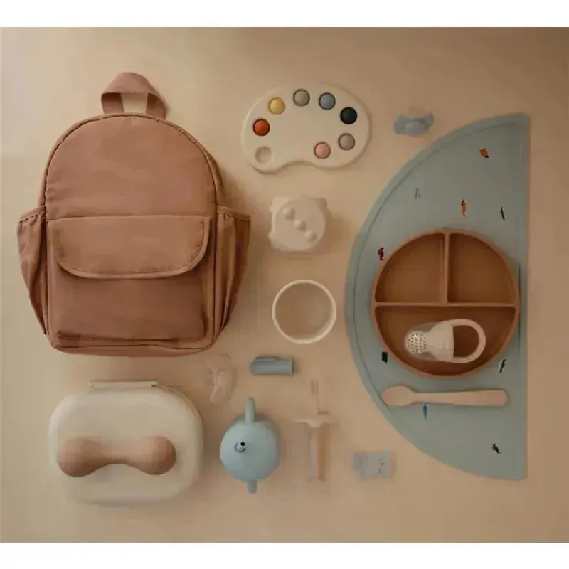 Mushie - Mochila Mini Infantil, Natural