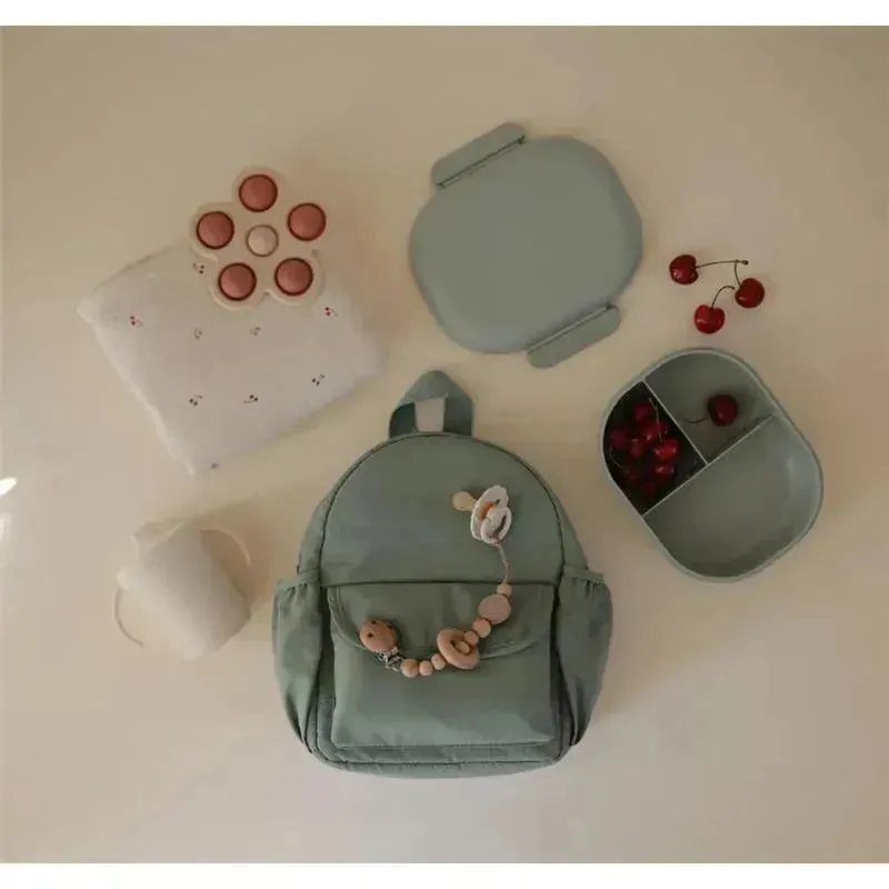 Mushie - Mochila Mini Infantil, Verde Romano