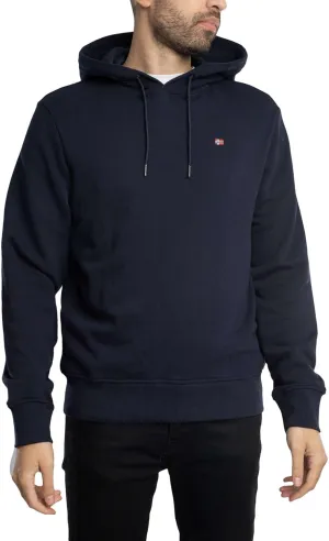 Napapijri Men's Balis Pullover Hoodie, Blue Marine