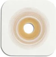 Natura® Durahesive® Skin Barrier, 4.5" x 4.5" (11.5cm x 11.5cm) White, Moldable Stoma Opening 1/2" - 7/8" (13mm - 22mm), Flange 1-3/4" (45mm) - Box of 10