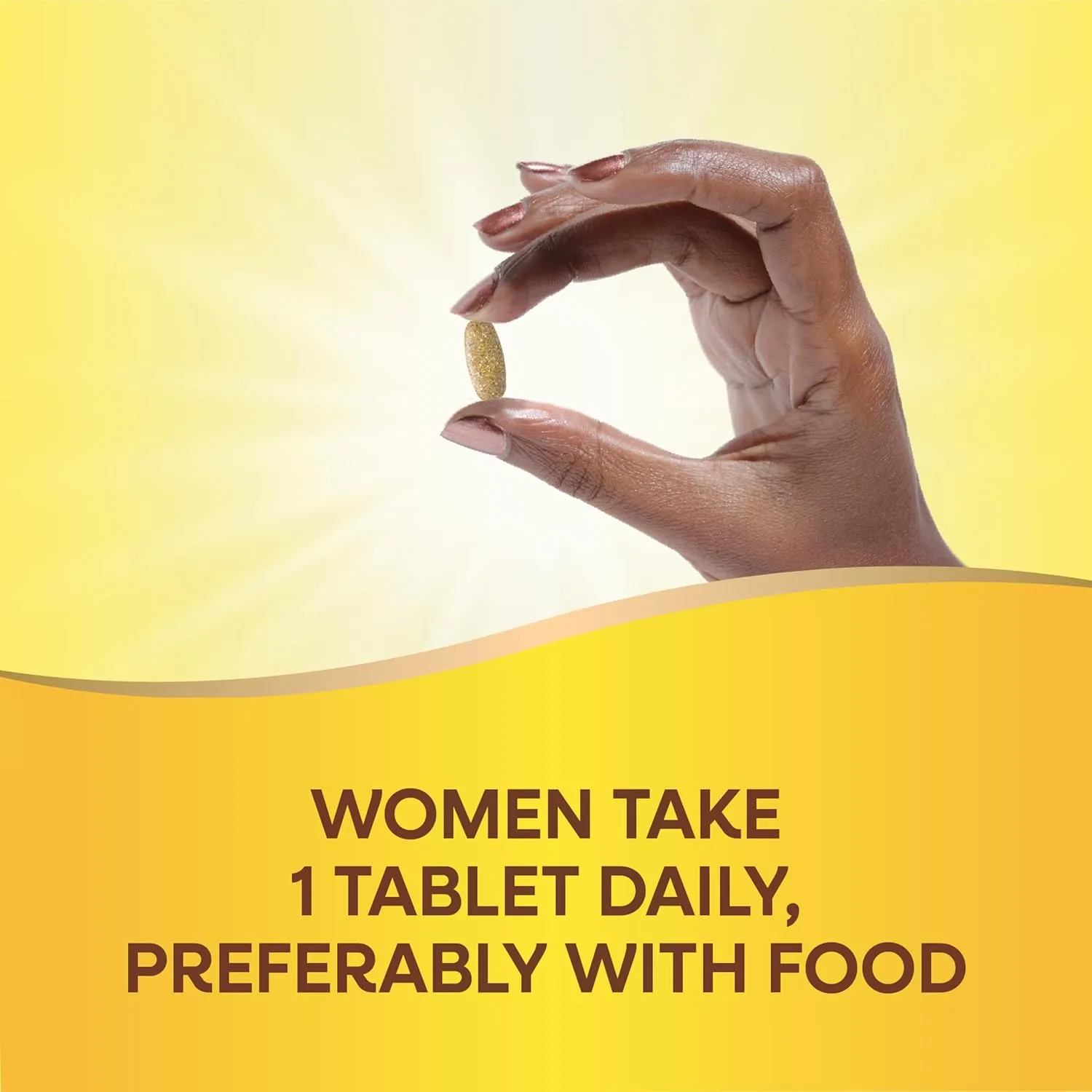 Nature’s Way Alive! Women’s 50  Ultra Potency Complete Multivitamin, High Potency Formula, Promotes Healthy Heart, Brain, Bones*, with Methylated B12, Gluten-Free, 60 Tablets (Packaging May Vary)
