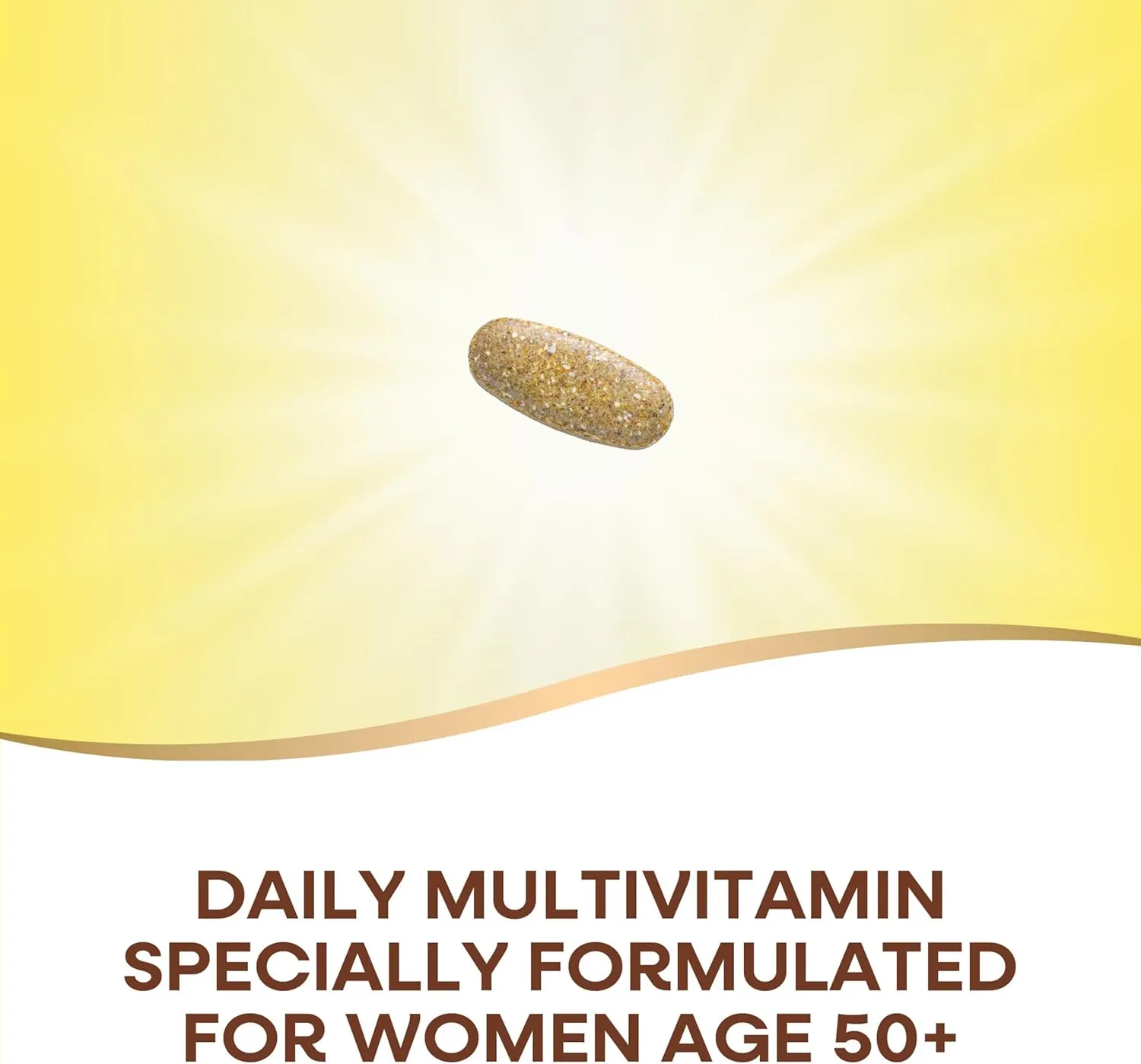 Nature’s Way Alive! Women’s 50  Ultra Potency Complete Multivitamin, High Potency Formula, Promotes Healthy Heart, Brain, Bones*, with Methylated B12, Gluten-Free, 60 Tablets (Packaging May Vary)