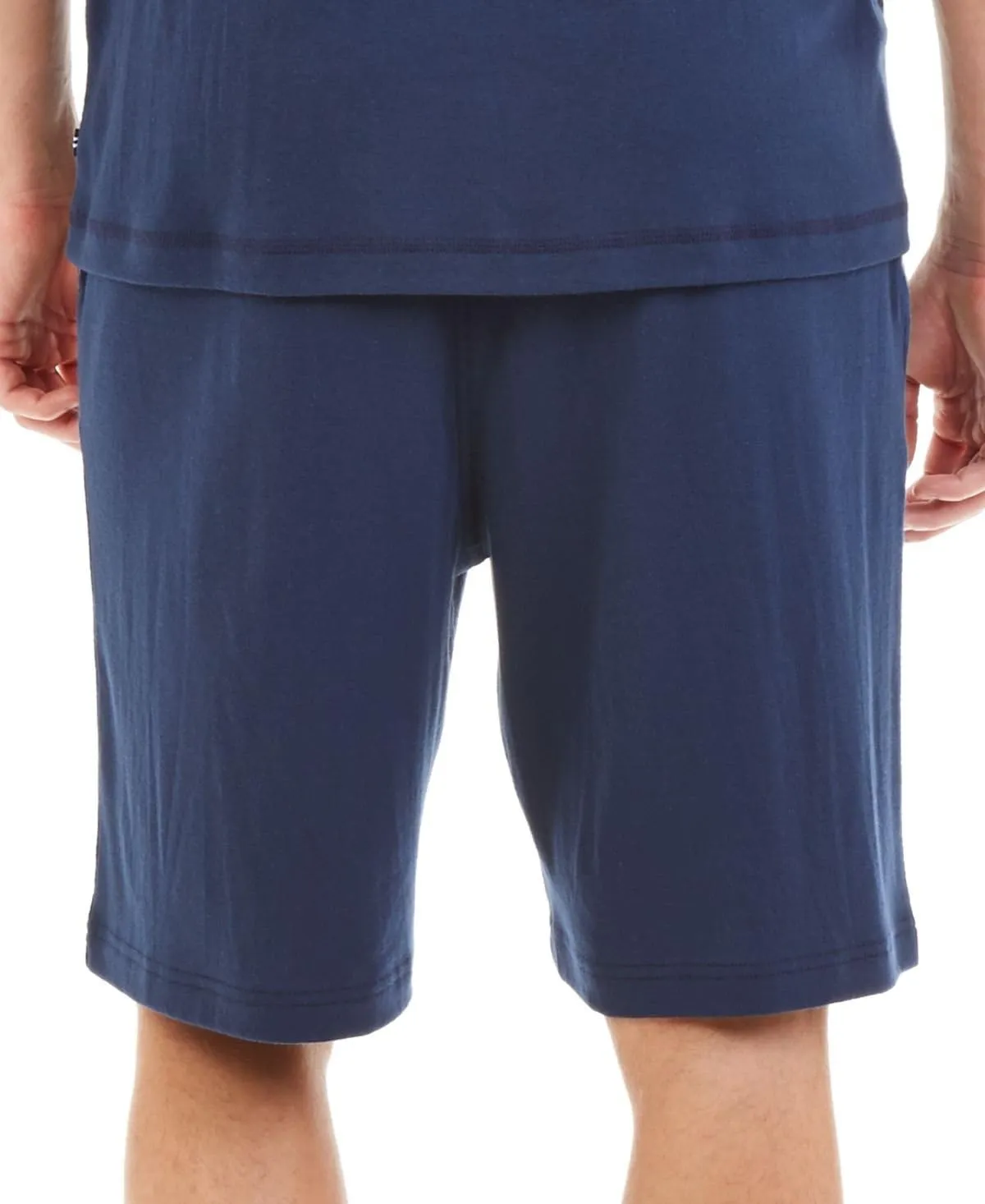 Nautica Men's Soft Knit Elastic Waistband Sleep Lounge Short