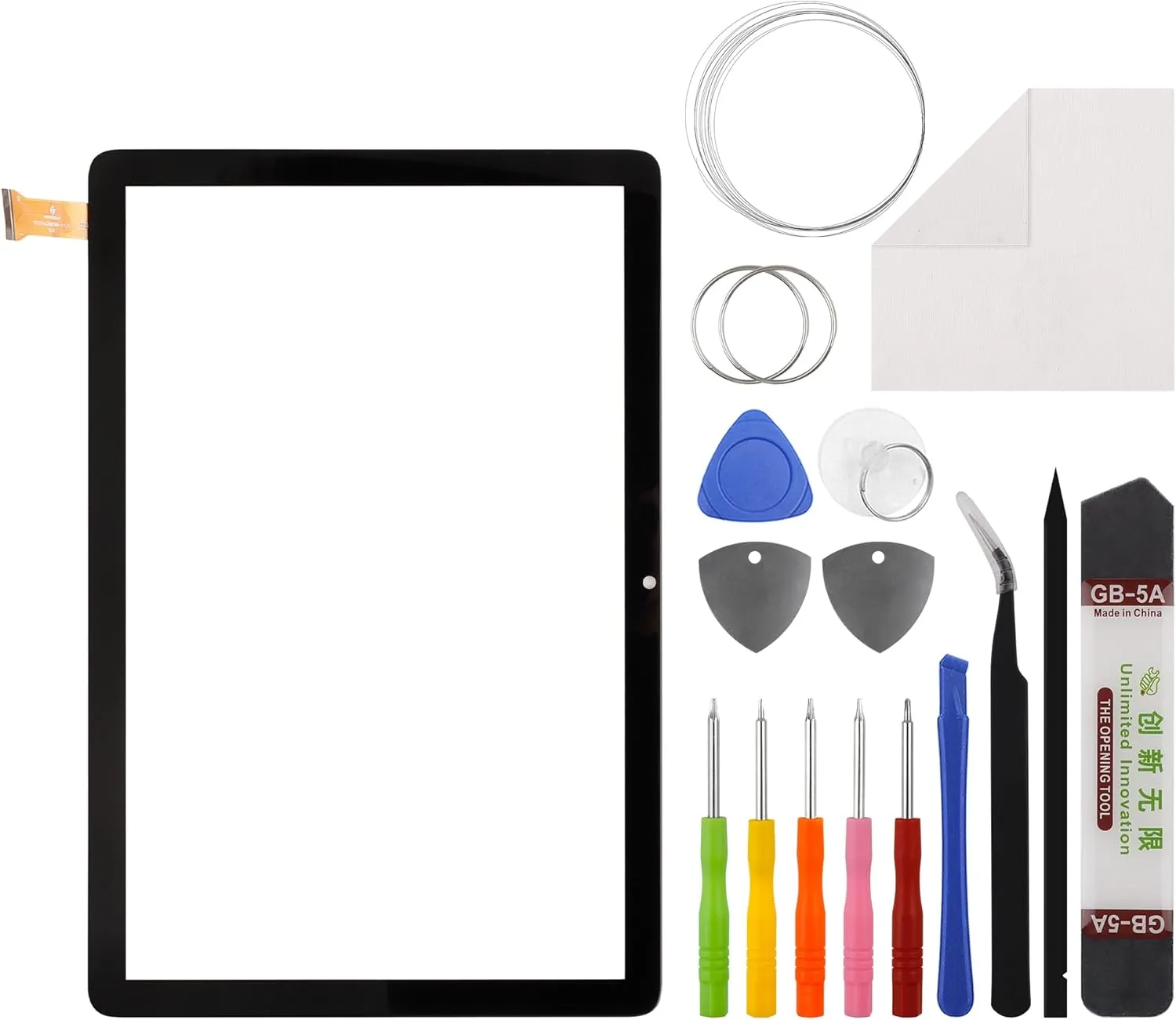 [New] Duotipa Touch Screen Digitizer Replacement for Teclast M40 Plus Tablet with Repair Tools Kit.(No LCD Screen).