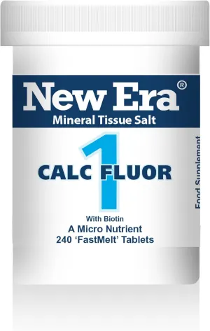 New Era Number 1 Calc. Fluor. Tablets - Pack of 240