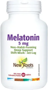 New Roots Melatonin 5 mg (60 Tablets)