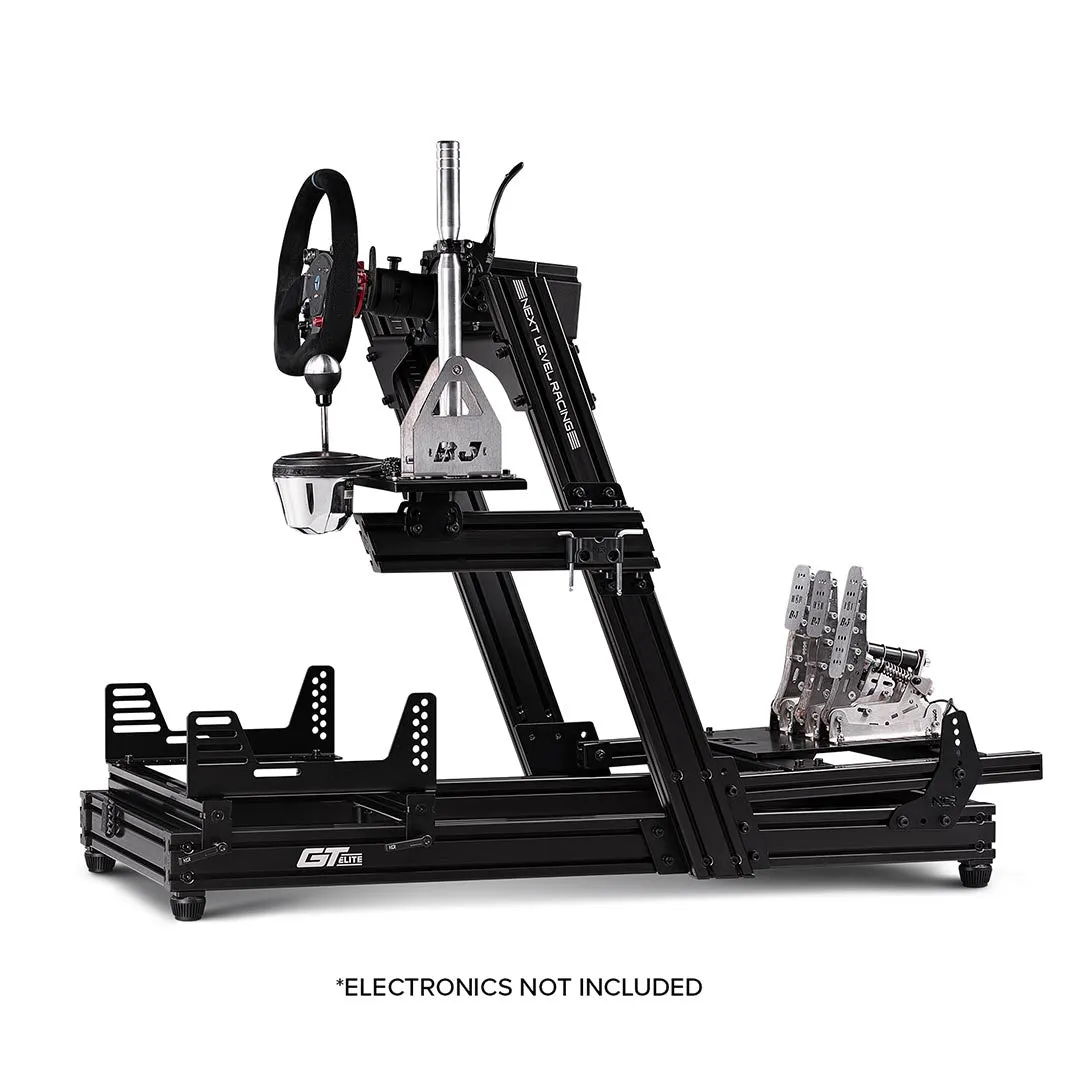 Next Level Racing GTElite Aluminium Simulator Cockpit - Front and Side Mount Edition