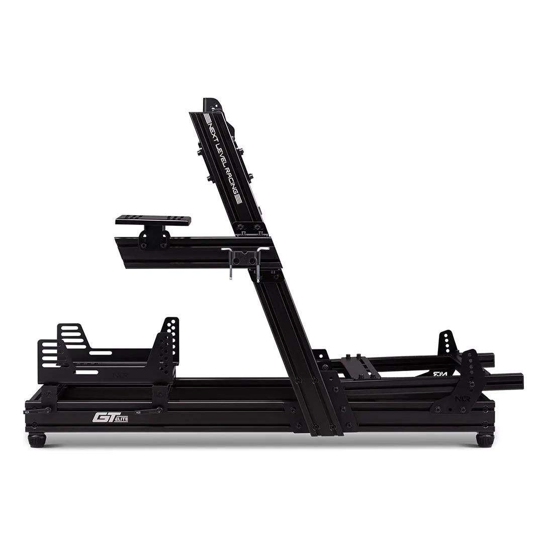 Next Level Racing GTElite Aluminium Simulator Cockpit - Front and Side Mount Edition
