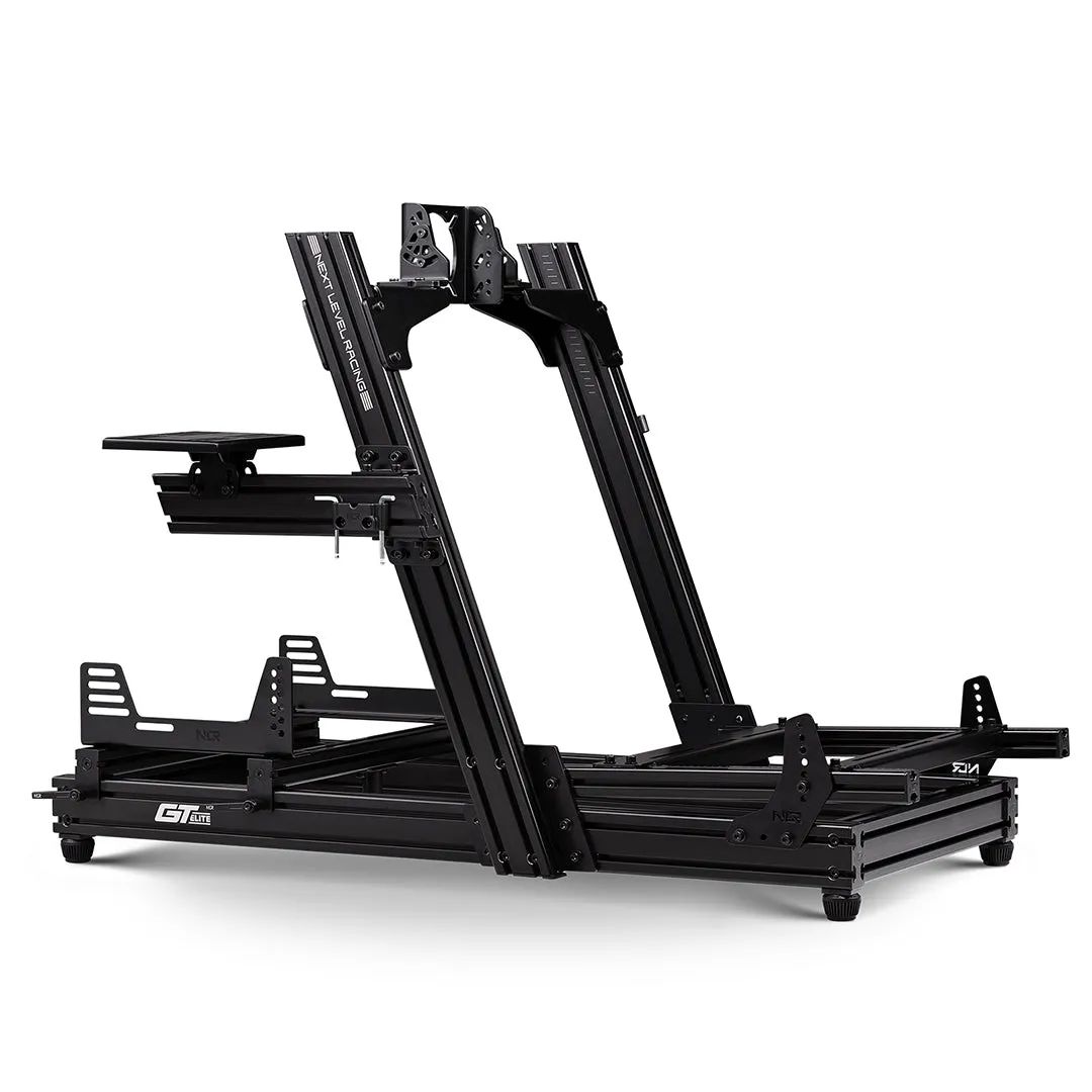 Next Level Racing GTElite Aluminium Simulator Cockpit - Front and Side Mount Edition