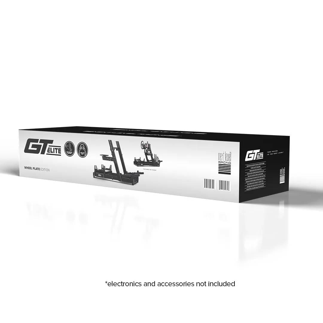 Next Level Racing GTElite Aluminium Simulator Cockpit - Wheel Plate Edition