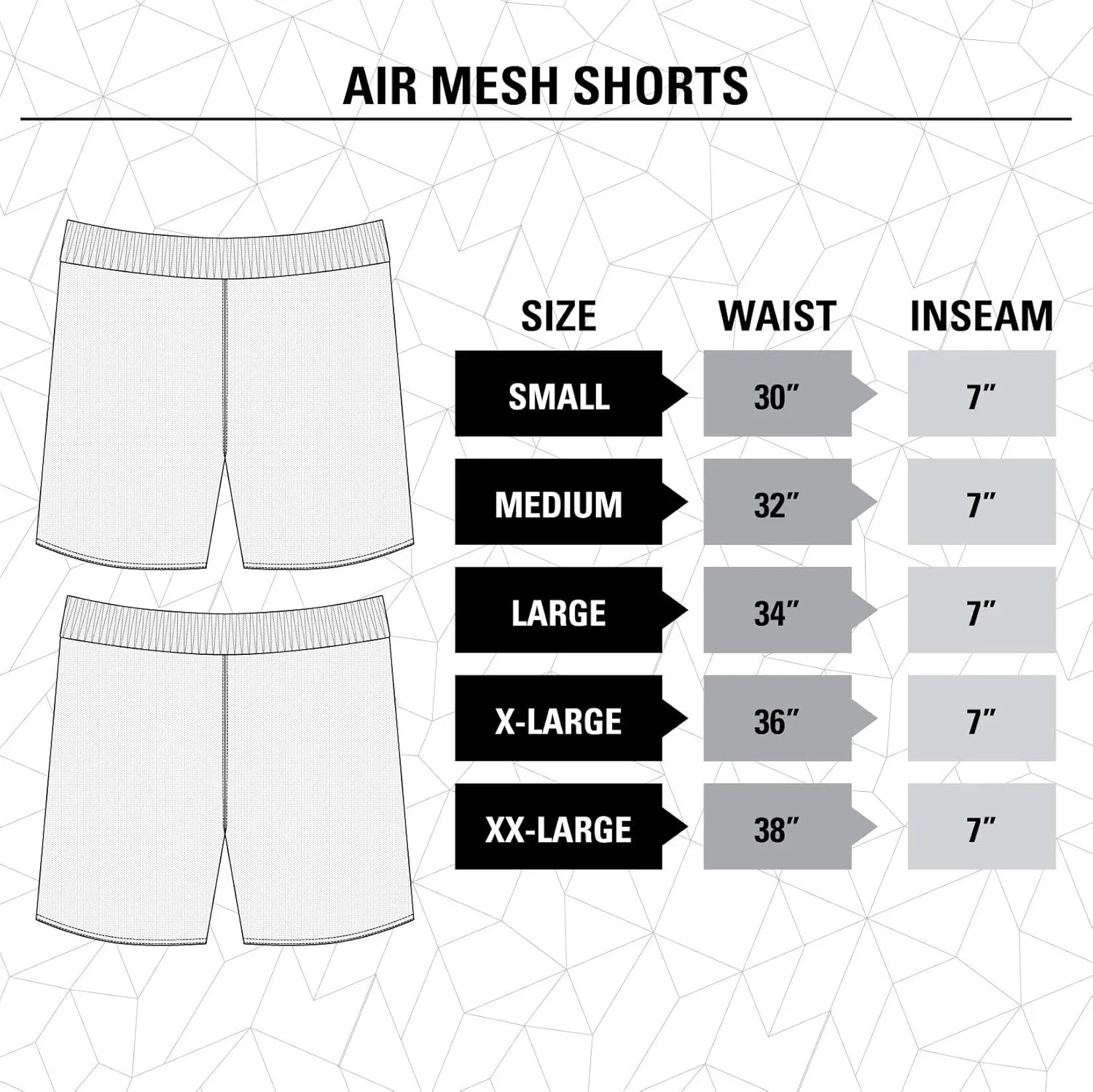 NHL Mens Official Team Two-Stripe Shorts
