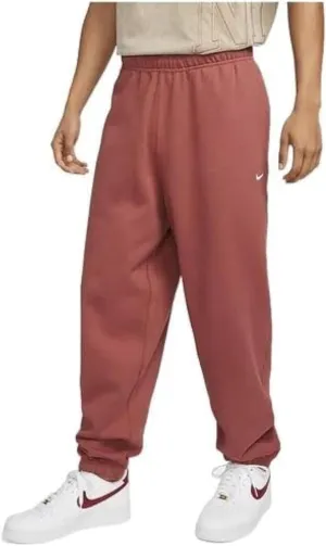 Nike Solo Swoosh Men's Fleece Pants (Luminous Green/White, DX1364-331)