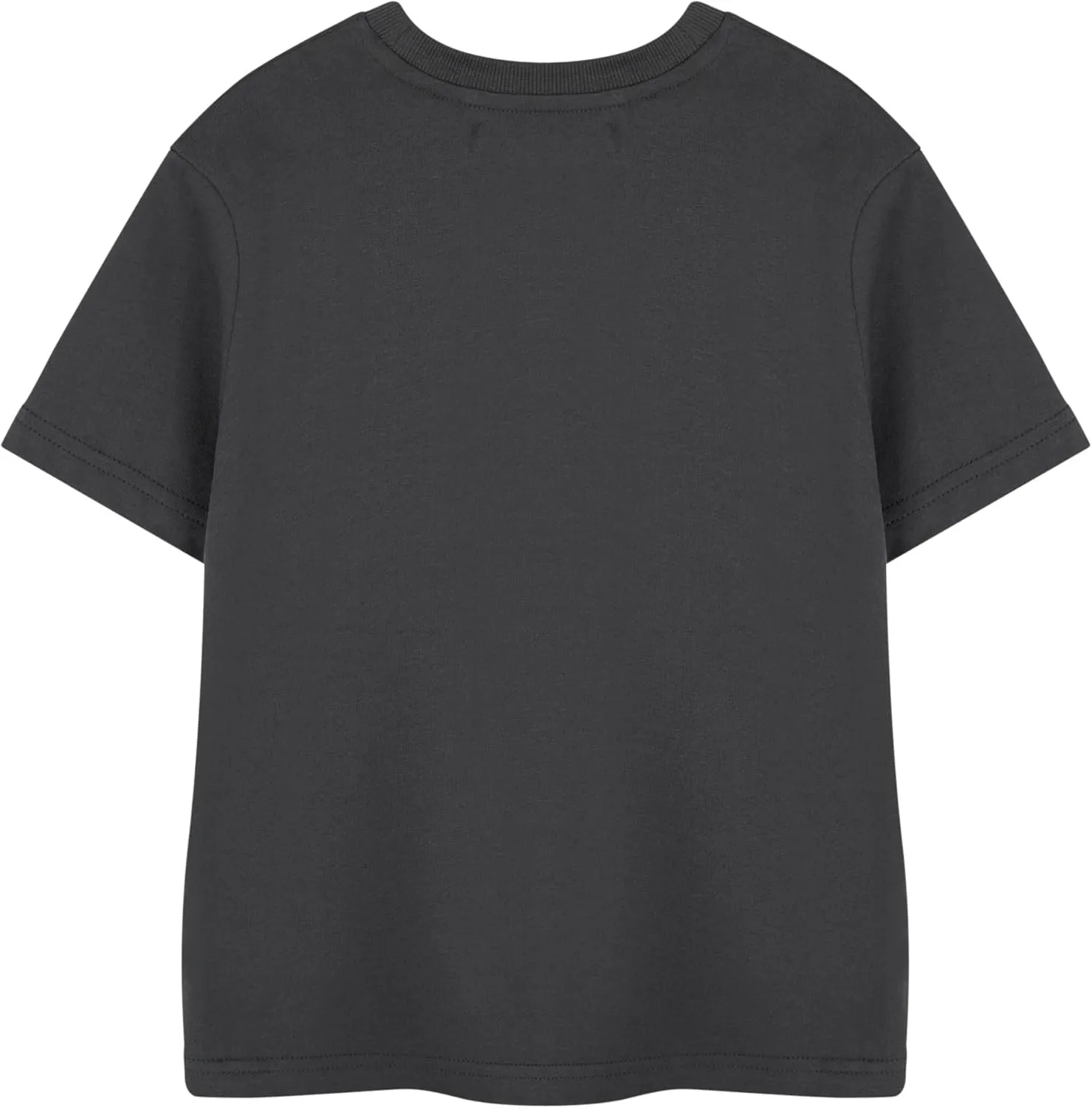 Nirvana Rainbow Kids T-Shirt | Grey Rainbow Logo Graphic Tee | Short Sleeve Unisex Shirt for Children | Rock Band