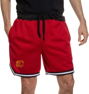 Officially Licensed NHL Men's 2 Tone Air Mesh Shorts Lined with Pockets