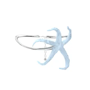 OINICIO x SULTRY VIRGIN Blue starfish necklace