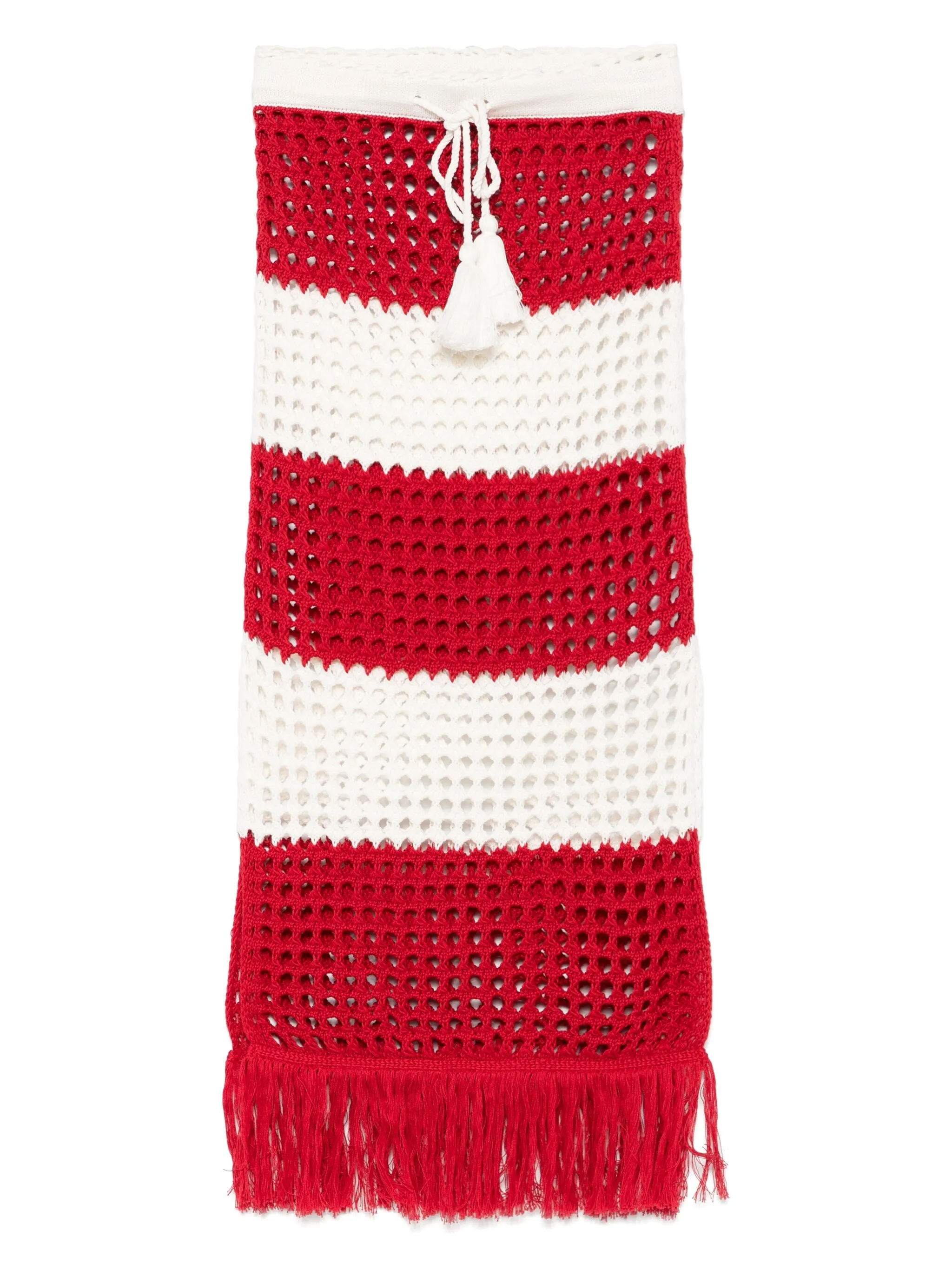 Open-knit Maxi Skirt
