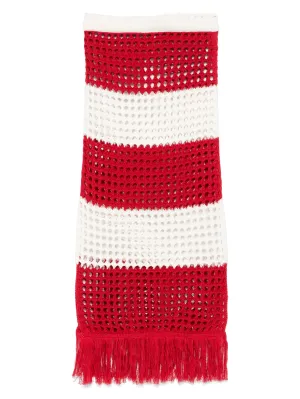 Open-knit Maxi Skirt