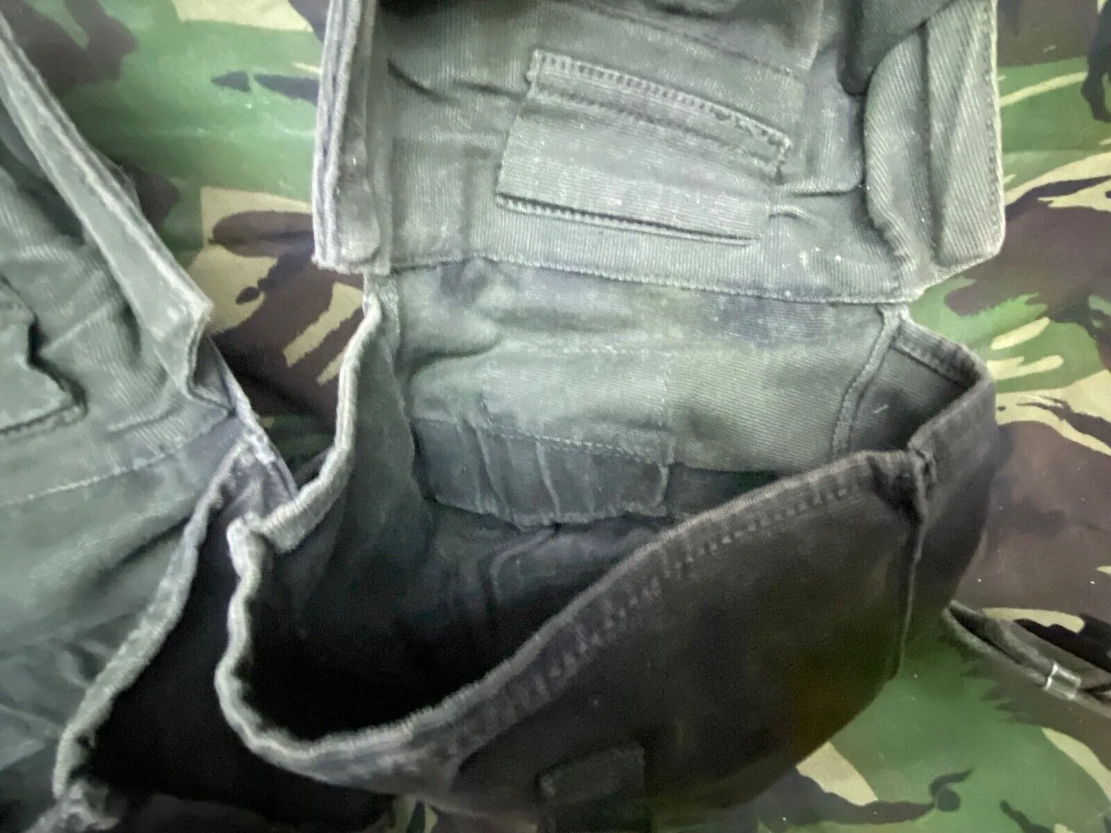 Original British Army 58 Pattern Pouches and Webbing Belt - Approx 36" Waist