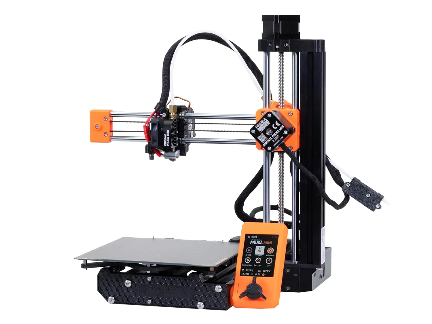 Original Prusa MINI  Beginner-Friendly 3D Printer DYI Kit, Filament Sensor Included, Fun to Assemble, Removable Print Sheets, Filament Sample Included, Print Size 7×7×7 in.
