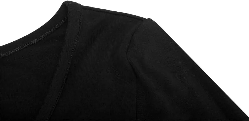 OThread & Co. Women's Long Sleeve T-Shirt Scoop Neck Basic Layer Stretchy Shirts