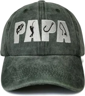Papa Fishing Hats