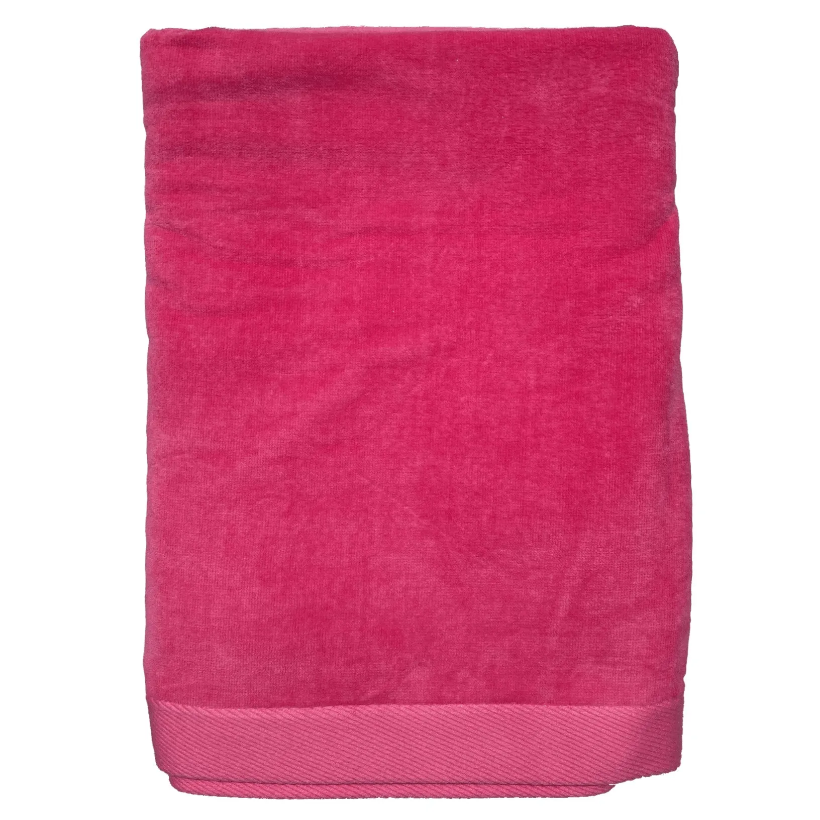 Personalized King Size Dobby Hem Velour Beach Towel Embroidered