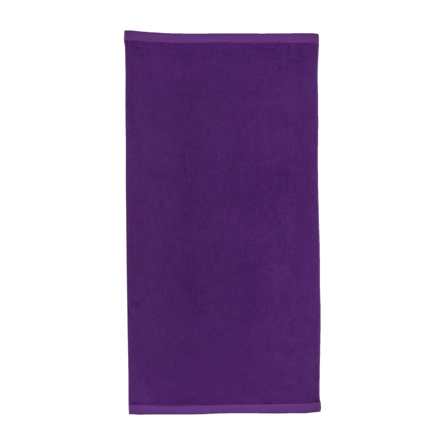 Personalized King Size Dobby Hem Velour Beach Towel Embroidered