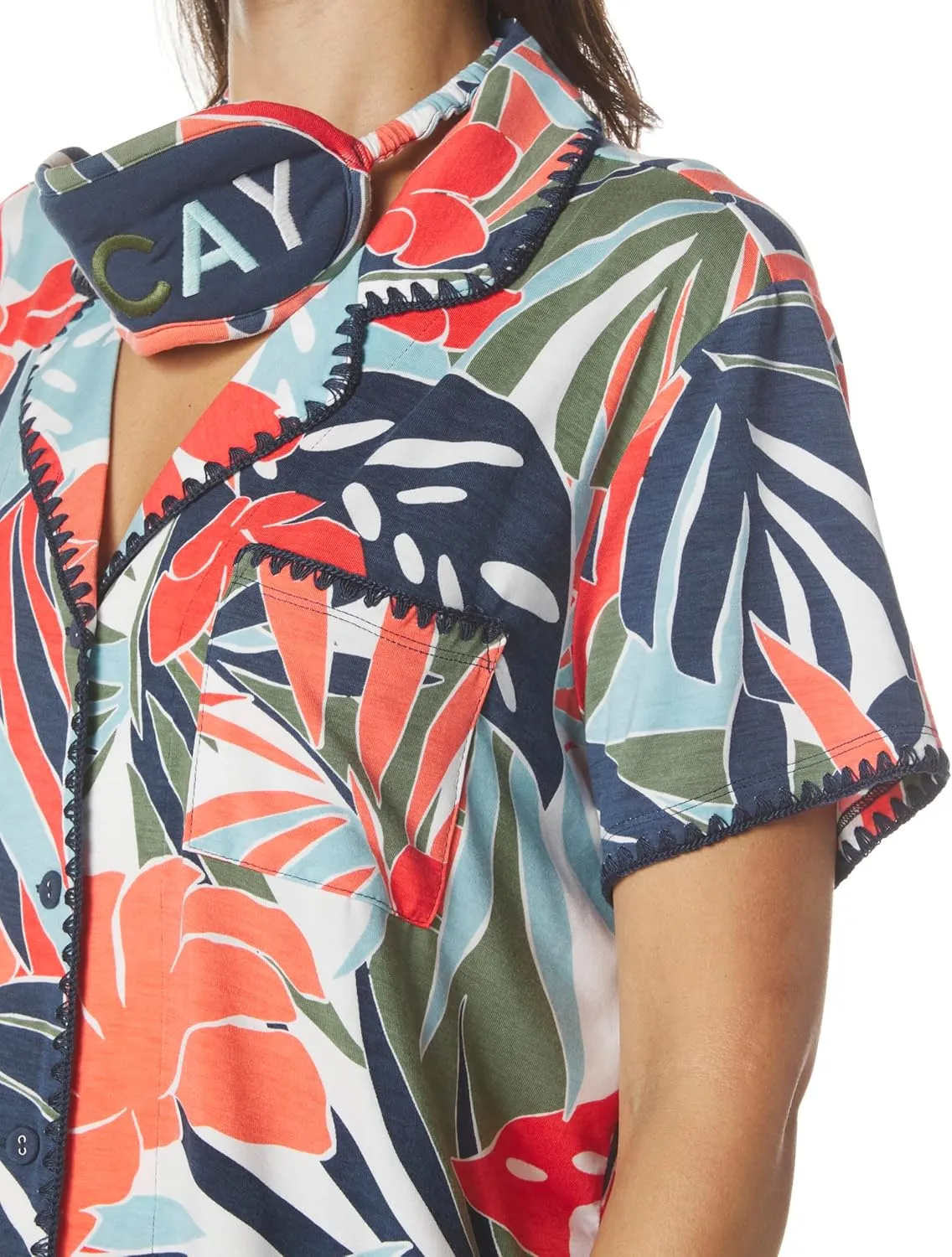 PJ Salvage womens Loungewear Tropic Beach Pajama Pj Set