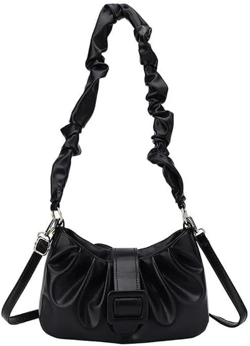 Pleated Underarm Shoulder Bags Women's Personalized Handbag Purses Fashion Cloud