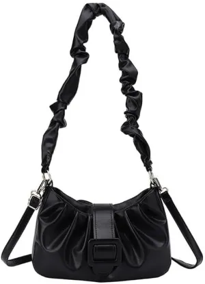 Pleated Underarm Shoulder Bags Women's Personalized Handbag Purses Fashion Cloud