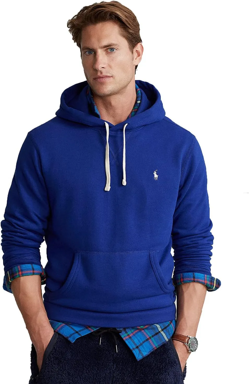 POLO RALPH LAUREN Mens Cabin Fleece Hoodied Sweatshirt