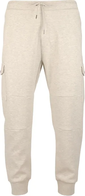 POLO RALPH LAUREN Men's Double Knit Cargo Jogger Pants Grey Heather XXL