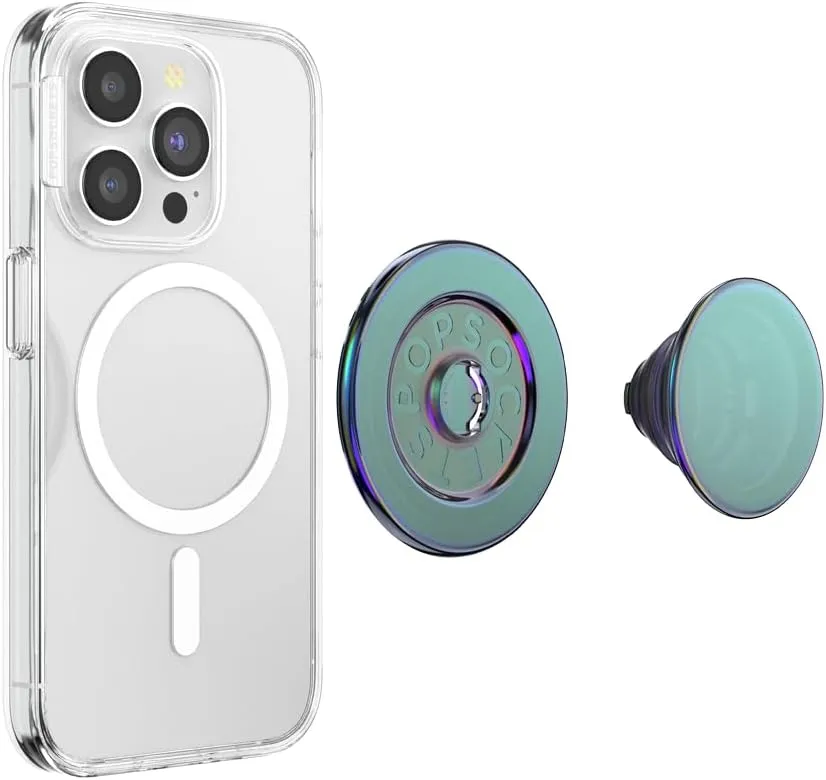 PopSockets Phone Grip Compatible with MagSafe, Phone Holder, Wireless Charging Compatible - Nightshade