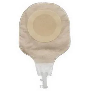 Premier One-Piece High Output Pouch, Pre-Cut Stoma Opening up to 4-1/3" (110mm), Ultra-Clear 12" (30cm) - Box of 10