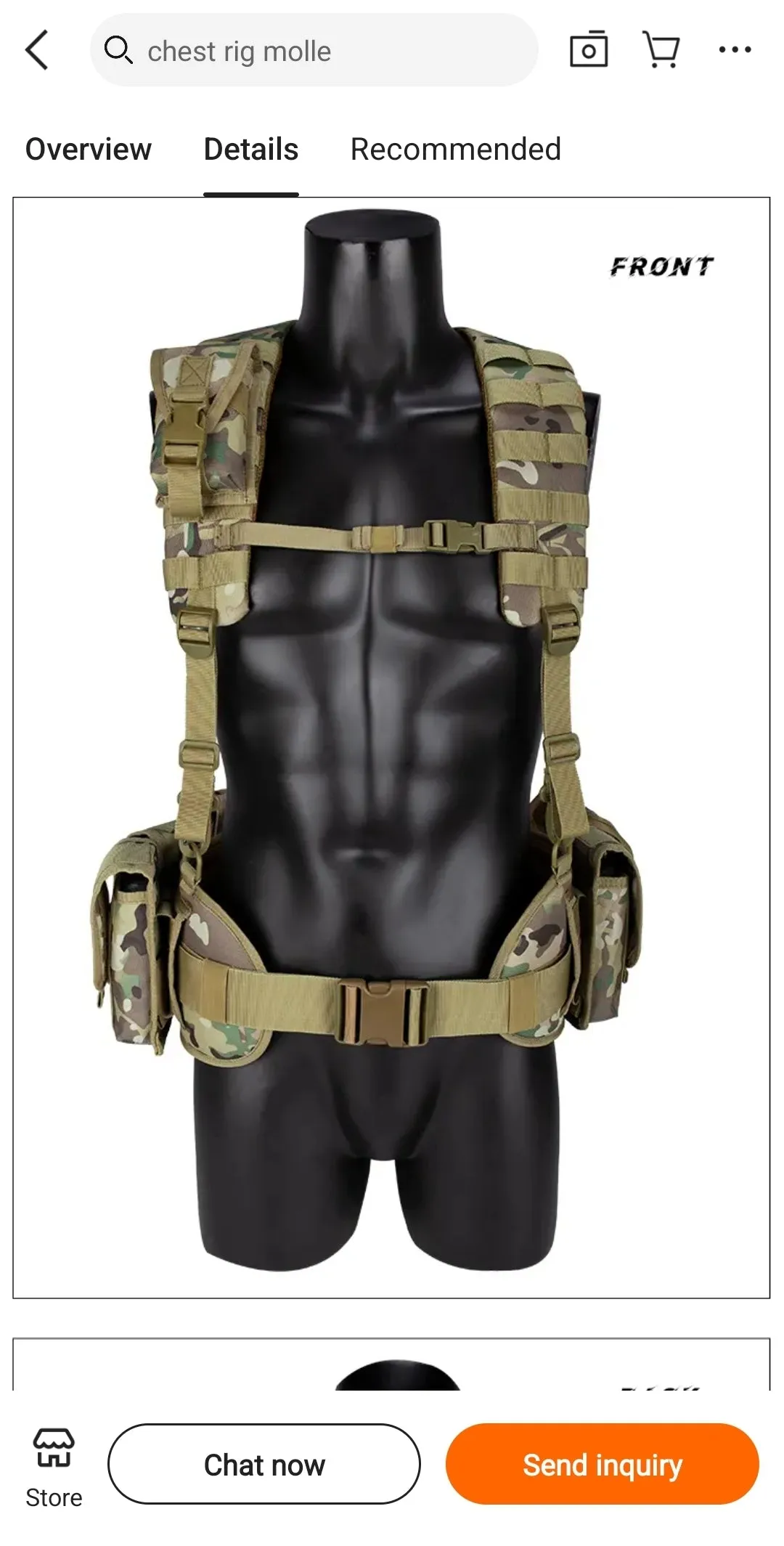 PrepPro Recon Tactical Chest Rig
