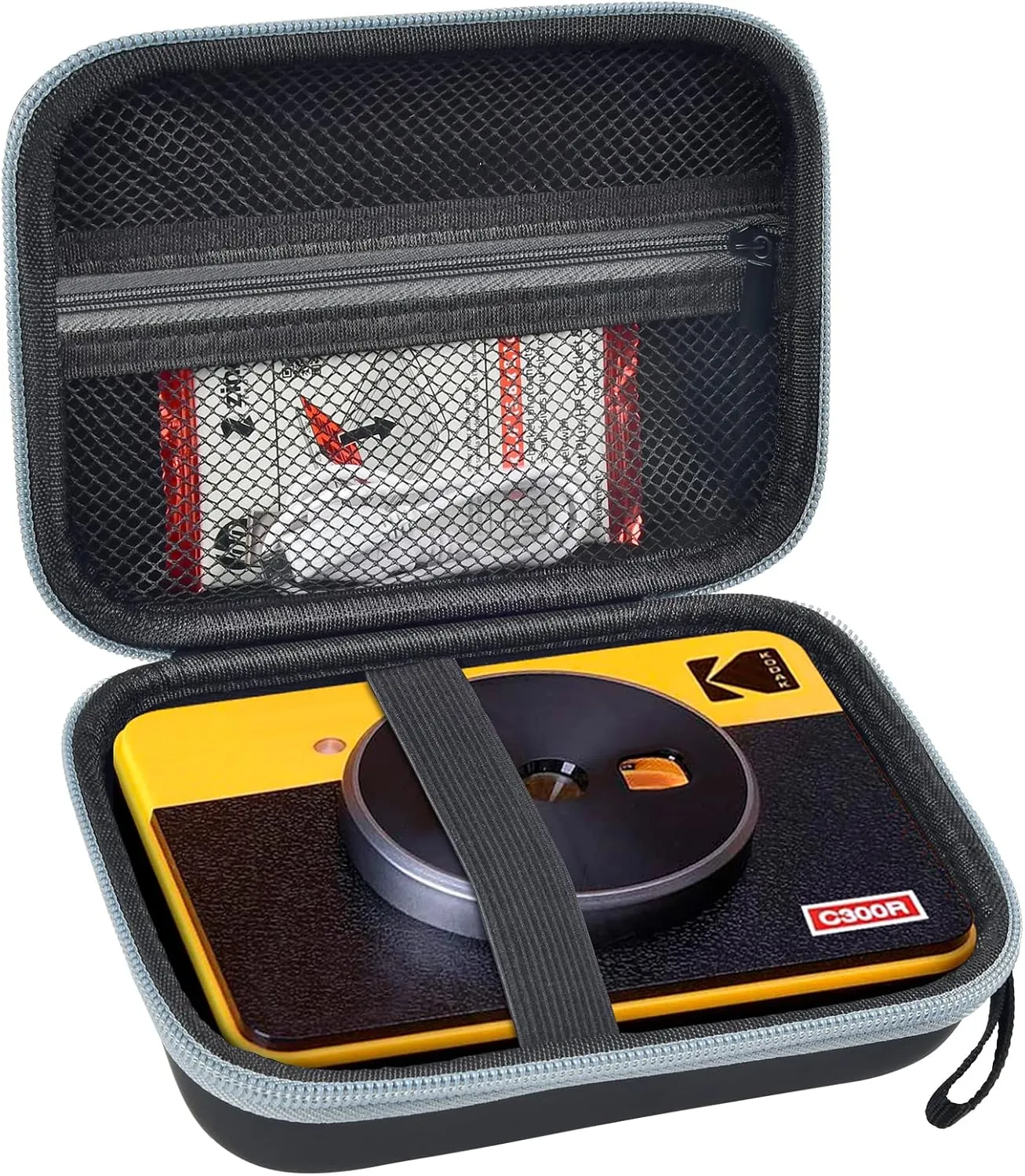 Print Camera Case for Kodak Mini Shot 3 Retro 4PASS Wireless Instant Camera & Photo Printer, Picture Printer Carrying Storage Bag Holder Fits for Kodak Mini 3 Retro (Box Only)