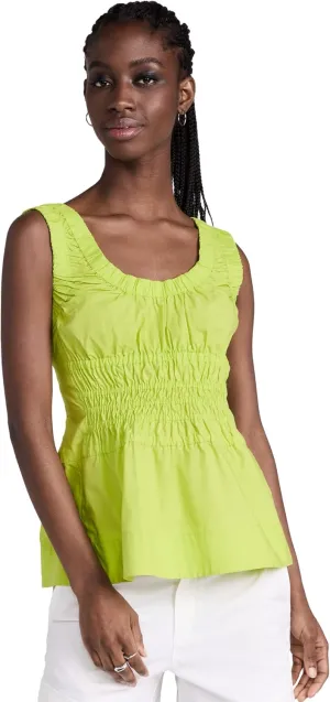 Proenza Schouler White Label Gathered Tank Top