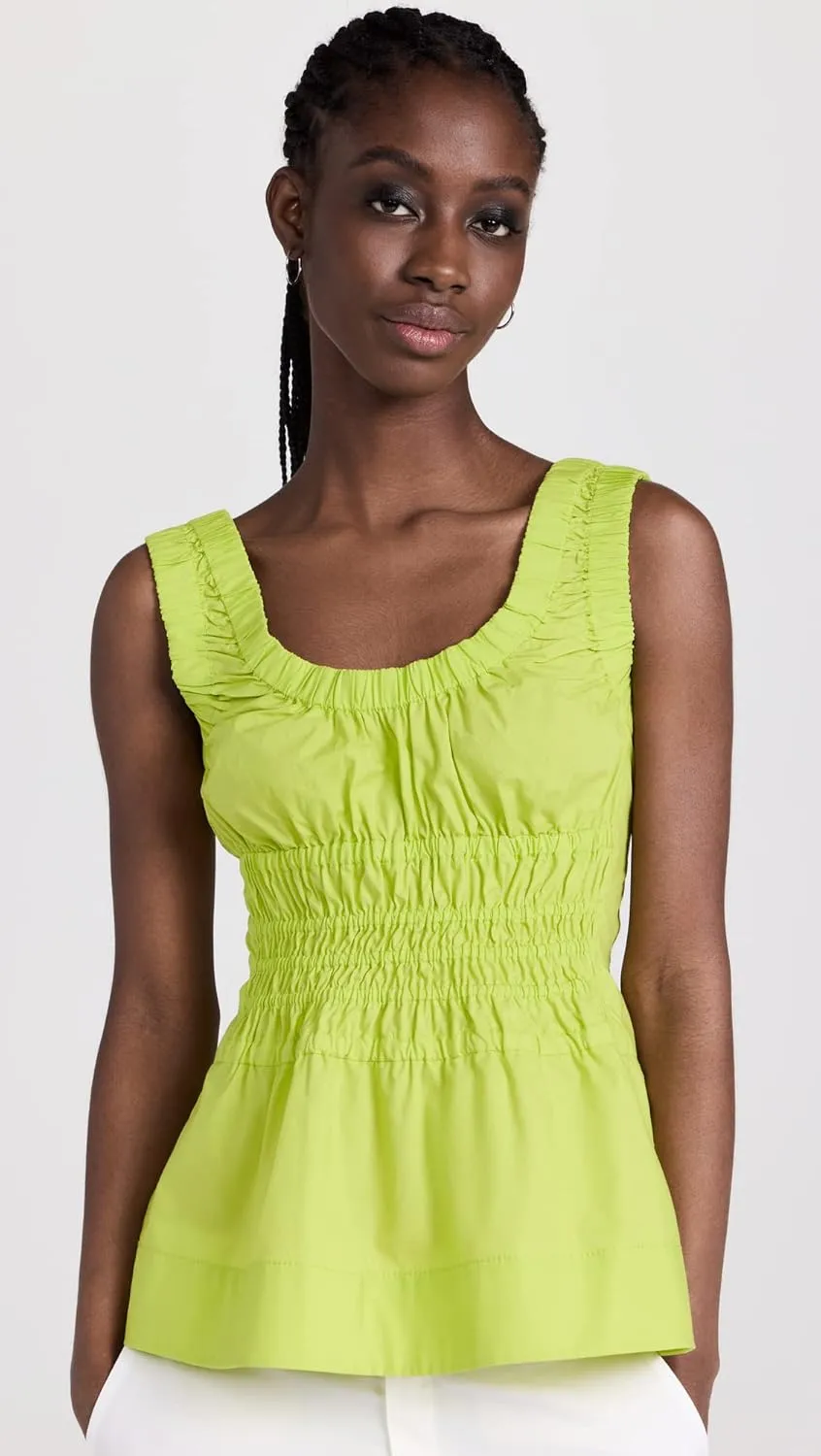 Proenza Schouler White Label Gathered Tank Top