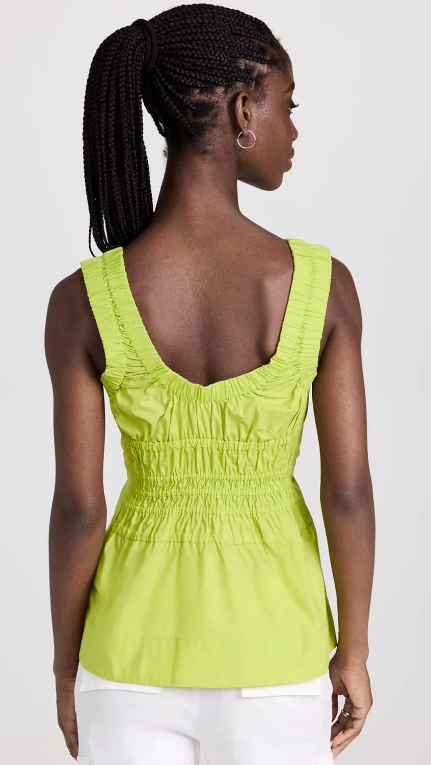 Proenza Schouler White Label Gathered Tank Top
