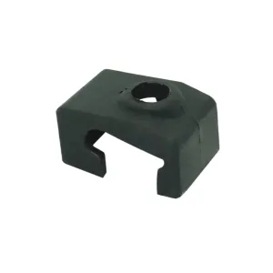 Prusa Mini Mini  Heat Block Black Silicone Sock X by levendig | dsgn - Insulate & Protect Your 3D Printer Hot End Nozzle | Custom Screw Holes | Prevent Damage