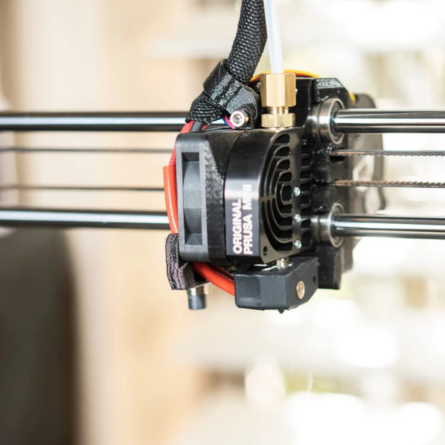 Prusa Mini Mini  Heat Block Black Silicone Sock X by levendig | dsgn - Insulate & Protect Your 3D Printer Hot End Nozzle | Custom Screw Holes | Prevent Damage