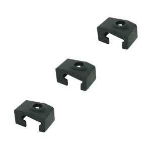 Prusa Mini/Mini  Heat Block Black Silicone Sock X by levendig | dsgn [3-Pack] - Insulate & Protect Your 3D Printer Hot End Nozzle
