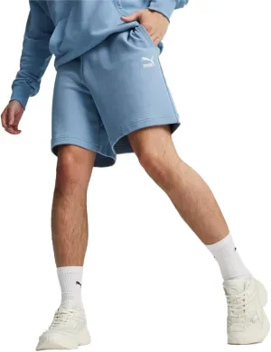 PUMA Mens Better Classics Relaxed 7 Inch Drawstring Shorts Casual Bottoms Casual Drawstring - Blue - Size M