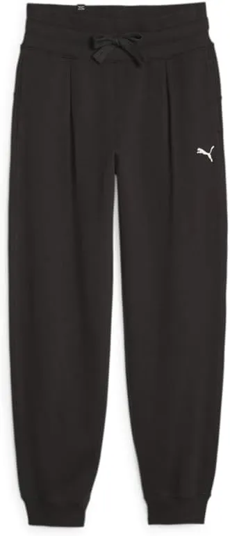 PUMA Womens Her High Waisted Drawstring Sweatpants Casual Drawstring - Black - Size XS